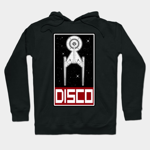 Disco Red Hoodie by SimonBreeze